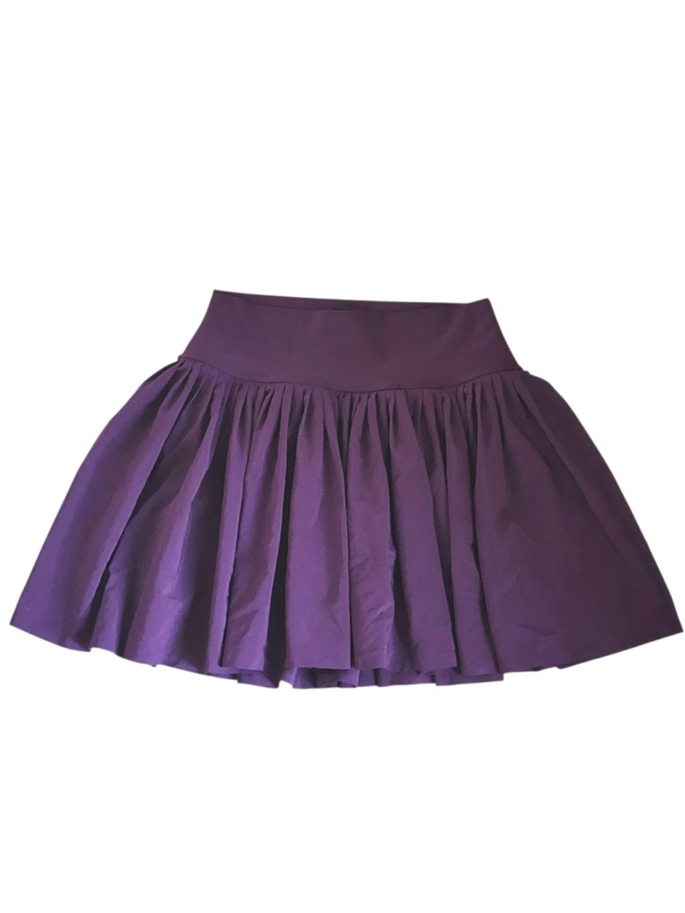 ALO YOGA Grand Slam Purple A-Line Tennis Skort Skirt Size L